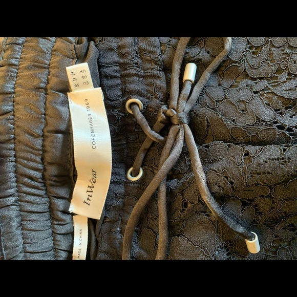 ****SOLD****In Wear black lace joggers - Picture 3 of 7